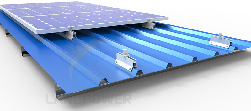 trapezoidal roof solar mounting
