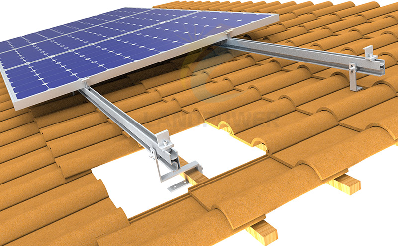 solar pv tile roof mounting