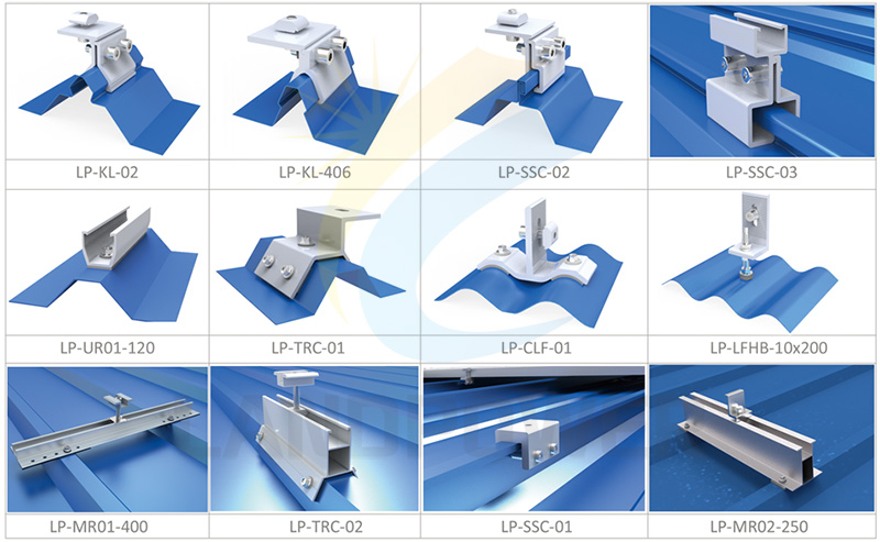Trapezoidal Roof clamp