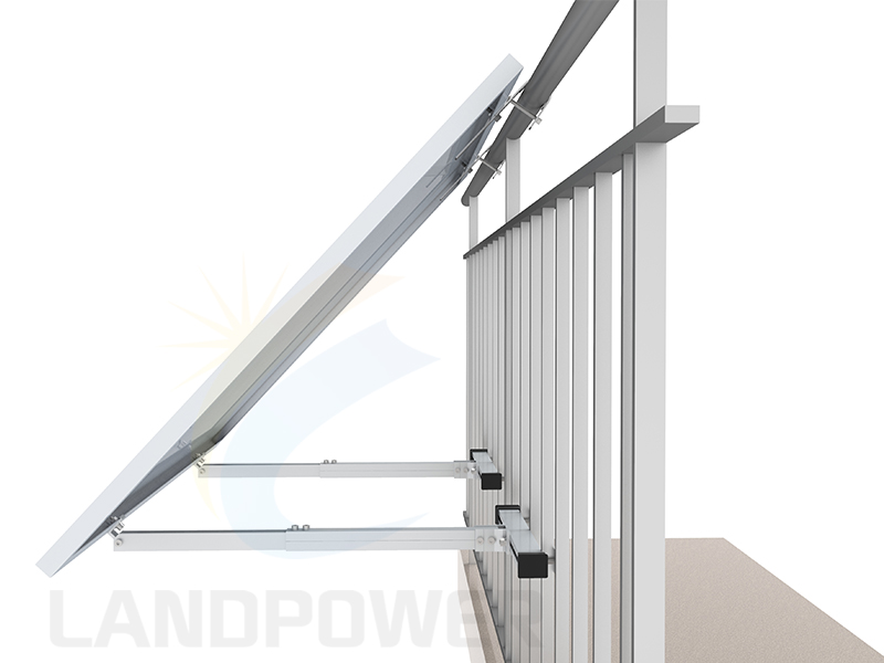 Systèmes de montage solaires réglables pour balcon