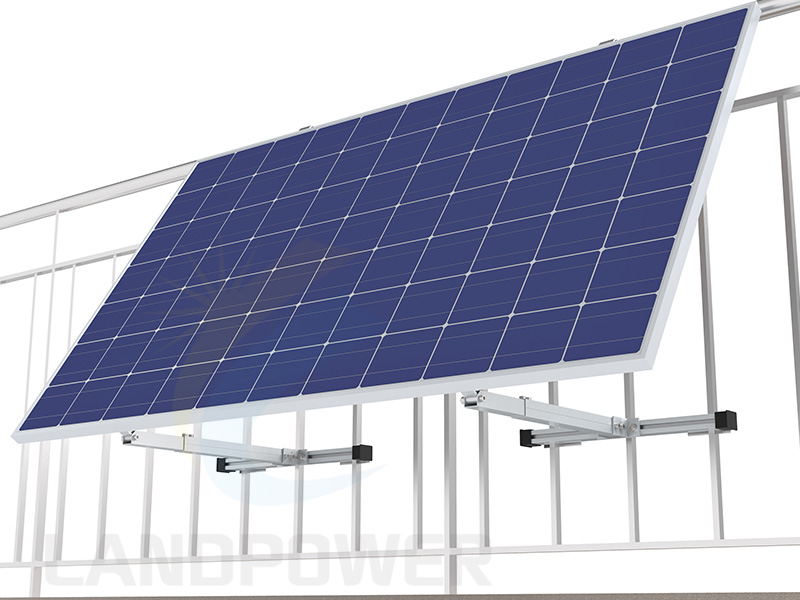 Systèmes de montage solaires réglables pour balcon