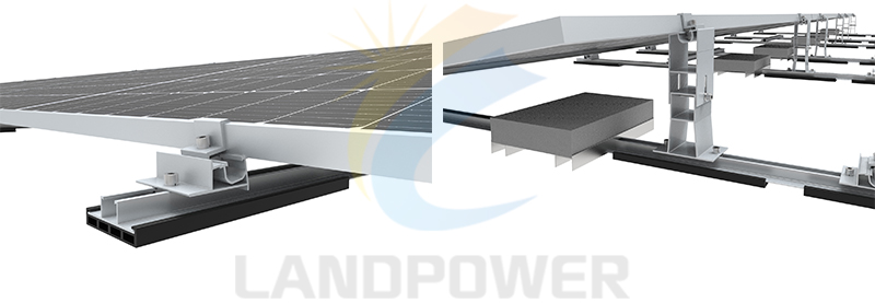 flat roof solar mounting kit